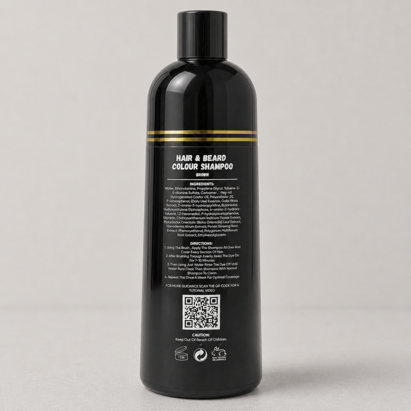 HAIR & BEARD DYE SHAMPOO