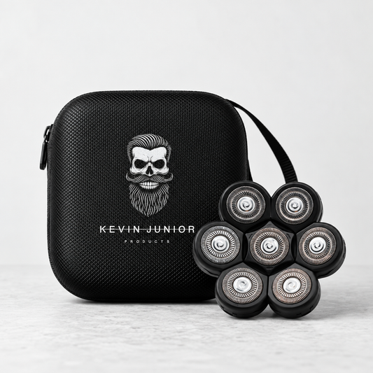 PRO HEAD SHAVER TRAVEL CASE & SPARE HEAD BUNDLE