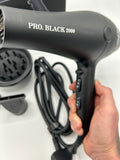 PRO BLACK 2000 HAIR DRYER