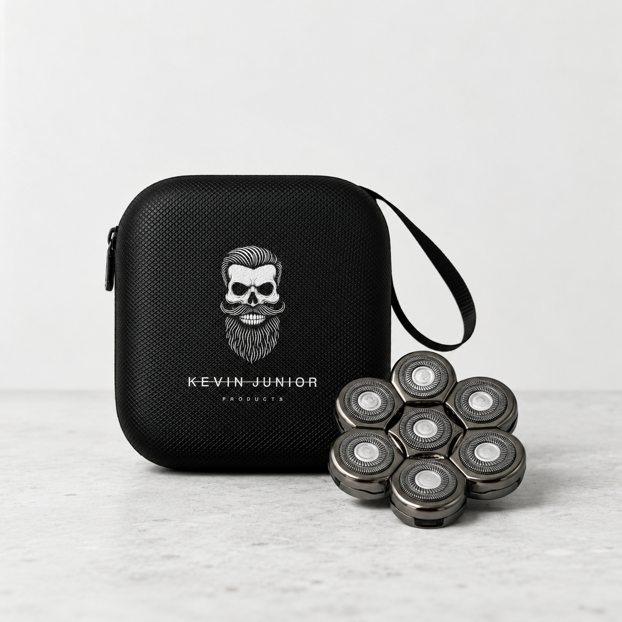 PRO HEAD SHAVER TRAVEL CASE & SPARE HEAD BUNDLE